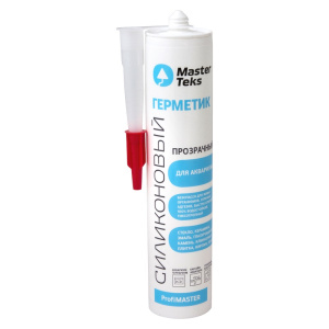 Герметик силиконовый MasterTeks ProfiMaster для аквариумов 290 мл черный (10228010/230921/0444380, Эстония) 9613260
