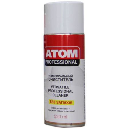 Универс.очиститель. АТОМ pro. Аэрозоль 520мл(12 шт) 00000000002