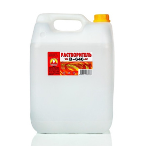 Растворитель В-646 5,0 л (пнд/т) (3шт)  Вершина