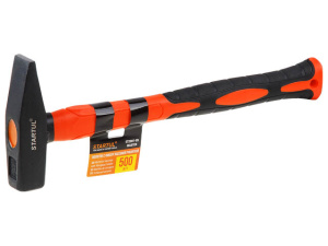 Молоток 0,5кг с фиберглассовой рукояткой STARTUL 