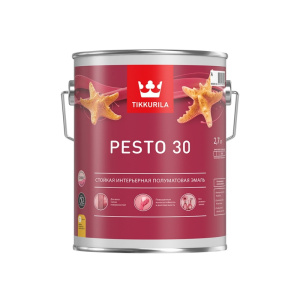 Эмаль PESTO 30 (A) п/мат 2,7л (6шт) 700001171