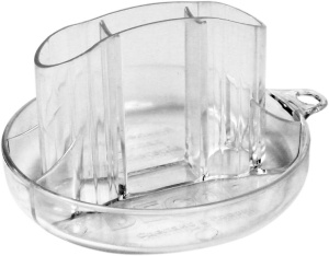 Мини-кельма DECOR круглая 100*100 мм (30шт/150шт) 640-100 Намерение