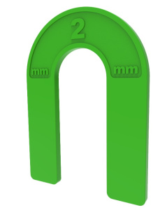 Подкова многоразовая 2,0 мм 50 шт, пакет (50шт/уп) 444-0520 Намерение