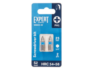 Насадка крестообразная PH1 25мм  2шт EXPERT STARTUL (SE8521-25)