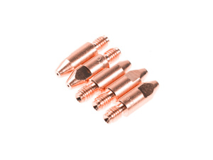 Наконечник контактный Ф 0.8 мм M6х28 мм E-Cu (набор 5 шт) SOLARIS (WA-3483)