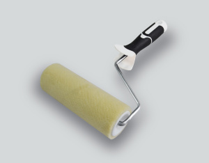 Валик с 2К ручкой 8мм, Велюр 180мм, d42мм, ворс 5мм,