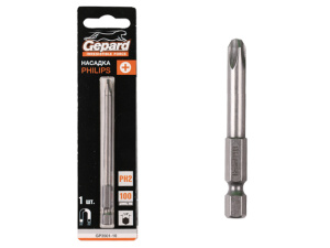 Насадка крестообразная PH2 100мм GEPARD GP3501-10