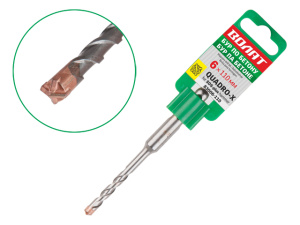 6х50х110 мм бур (сверло) SDS-plus QUADRO-X ВОЛАТ, 83006-110