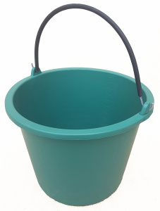 Ведро садовое ПЛАСТиКО цветное 12 л 2679 (32002)