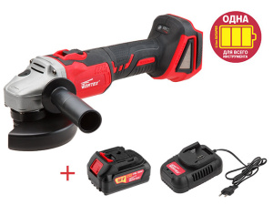 Аккум. углошлифмашина WORTEX CAG 1812 E в кор. ALL1, арт.1BCAG001A29