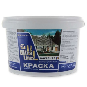 ВД-АК Краска фасадная Ultralines 13кг (Радуга) (1)
