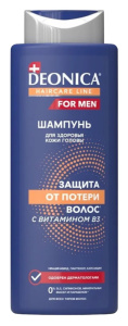 DЕONICA FOR MEN Шампунь Защита от потери волос, 380 мл 46 60222 72099 3 Арнест