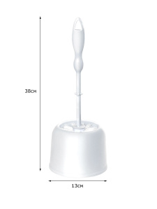 Комплект для туалета  Классик  ёрш с подставкой (серый) арт. 151 (30шт)