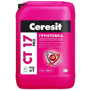 СТ 17/5 PRO Грунтовка глубокого проникновения 5л (120) 2636688 (2636683) (792195)