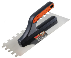 Гладилка DЕCOR, 3К, 280х130 мм, Нерж. зуб 12х12 мм; 0,7 мм(11шт/44шт) 680-012 Намерение