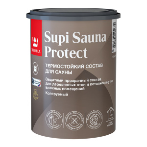 Состав для сауны SUPI SAUNA PROTECT (EP) п/мат 0,9л (6шт) 700014050