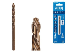 Сверло по металлу ц/х 4.2х43х75 мм HSS-Co EXPERT STARTUL SE8300-42