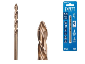 Сверло по металлу ц/х 5.5х57х93 мм HSS-Co EXPERT STARTUL SE8300-55