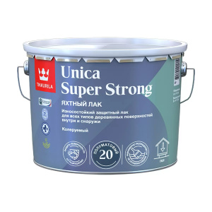 Лак универсальный UNICA SUPER STRONG (EP) п/мат 9л (1шт) 700014013