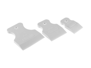 Набор шпателей резин.белых 3 шт. 40,60,80мм ВОЛАТ 33080-6