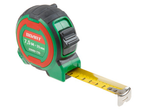 Рулетка  7,5м/25мм двухкомпон. корп. ВОЛАТ (быт.), 20060-725