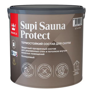 Состав для сауны SUPI SAUNA PROTECT (EP) п/мат 2,7л (1шт) 700014051