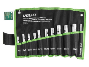 Набор ключей трубчатых торцевых с воротком 11пр. ВОЛАТ 16000-11