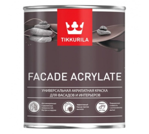 Краска фасадная Facade Acrylate (A) гл/мат 9л (1шт) 700012342