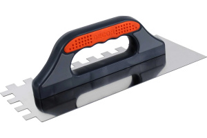 Гладилка DЕCOR, 3K, 300х130 мм, Нерж. зуб 14х14 мм,0,7(10шт/40шт) 650-014 Намерение