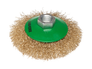 Щетка дисковая гофр.100мм/M14 ВОЛАТ, 81050-100