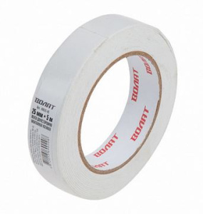 Лента двухсторонняя монтажная клейк. 25ммх5м ВОЛАТ (69025-05)