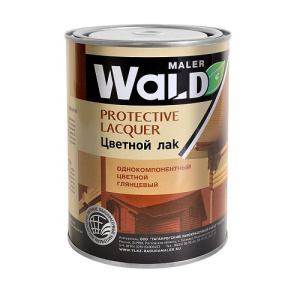 Лак  ВАЛЬД ВЫСОКОГЛЯНЦЕВЫЙ КАЛУЖНИЦА 1л (Радуга) (14)
