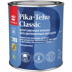 Краска для домов PIKA-TEHO CLASSIC (C) мат 0,9л (6шт) 700014062