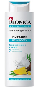 DEONICA Гель-крем для душа Питание нежности, 250 мл 46 50056 49970 7 Арнест (6)