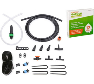 Расширительный комплект для капельного полива от ёмкости с эмиттерной лентой 6м. STARTUL GARDEN