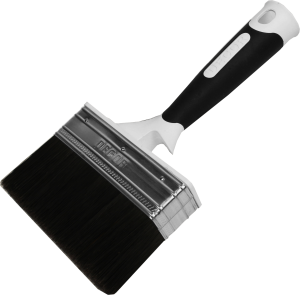 Кисть DECOR для подготовительных работ 100х25 мм, черный ворс, 2К ручка(54шт/108шт) 840-105 Намерение