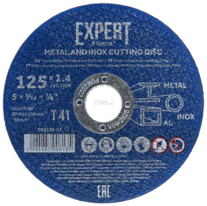 Круг отрезной 125х1.4x22.2 мм для металла и нерж. стали EXPERT STARTUL SE8125-14