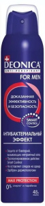 DEONICA FOR MEN Антиперспирант Антибактериальный эффект, 200 мл (спрей) (6) 46 00104 03541 8 S Арнес
