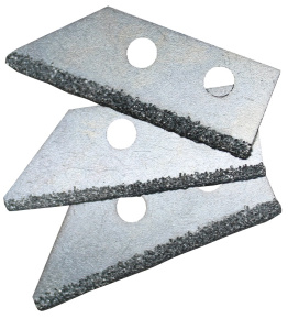 Сменное лезвие 2+2+2 на скребок для расшивки швов, набор 3 шт (200шт/1000шт) 113-004 Намерение