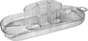 Мини-кельма DECOR овальная большая 220*110 мм (16шт/48шт) 640-220 Намерение