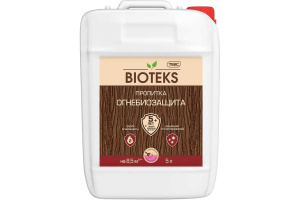 Пропитка Огнебиозащита BIOTEKS c розовым индикатором 5л (1шт) ТЕКС 700002152