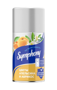Освежитель воздуха Symphony automatic «Цветы апельсина и абрикос» 250мл 46 60222 72547 9 Арнест