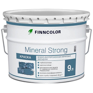 Краска фасадная MINERАL STRONG (MRA) гл/мат 9л (1шт) 700001280