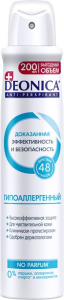 DEONICA Антиперспирант Гипоаллергенный, 200 мл (спрей) (6) 46 00104 02983 7 S