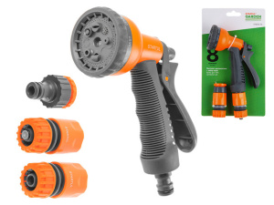 Пистолет-распылитель 8-позиц.+набор фитинга  STARTUL GARDEN ST6010-10