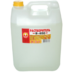 Растворитель В-650 5,0 л (пнд/т)  (3шт) Вершина