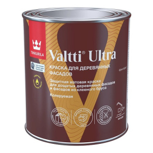 Краска для деревянных фасадов VALTTI ULTRA (C) мат 0,9л (6шт) 700014131