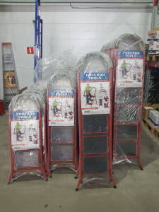 Стальная стремянка COMF3 (75*115) Foreman tools LUX