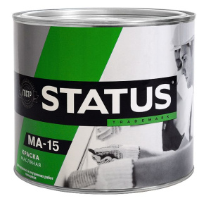 Краска МА-15 STATUS вишневая 1,8кг (Радуга) (6)