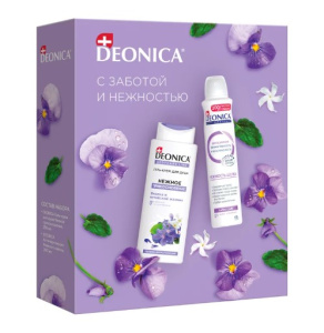 Подарочный набор DEONICA Нежное прикосновение (АТ спрей + гель д/душа) 2024 46 60222 72629 2 Арнест 